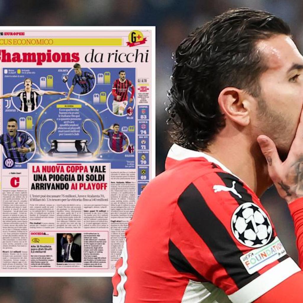 GdS: How a lot Milan have earned from the UCL to this point and the tens of millions up for grabs GdS: How a lot Milan have earned from the UCL to this point and the tens of millions up for grabs