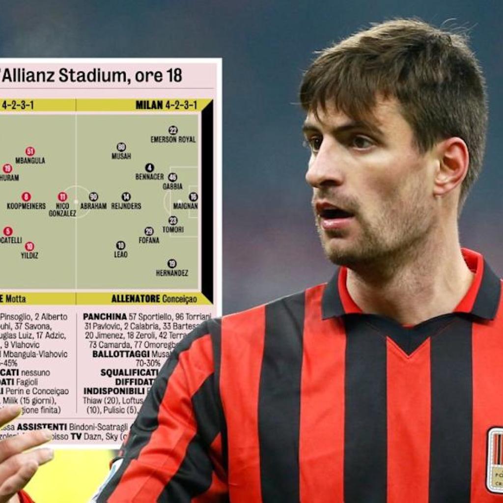 GdS: Predicted XIs for Juventus vs. Milan – possibilities for Bennacer and Gabbia GdS: Predicted XIs for Juventus vs. Milan – possibilities for Bennacer and Gabbia