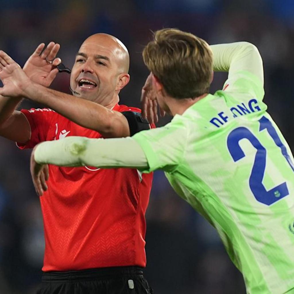Ex-La Liga referee confirms Barcelona have been denied ‘a transparent penalty’ in opposition to Getafe Ex-La Liga referee confirms Barcelona have been denied ‘a transparent penalty’ in opposition to Getafe