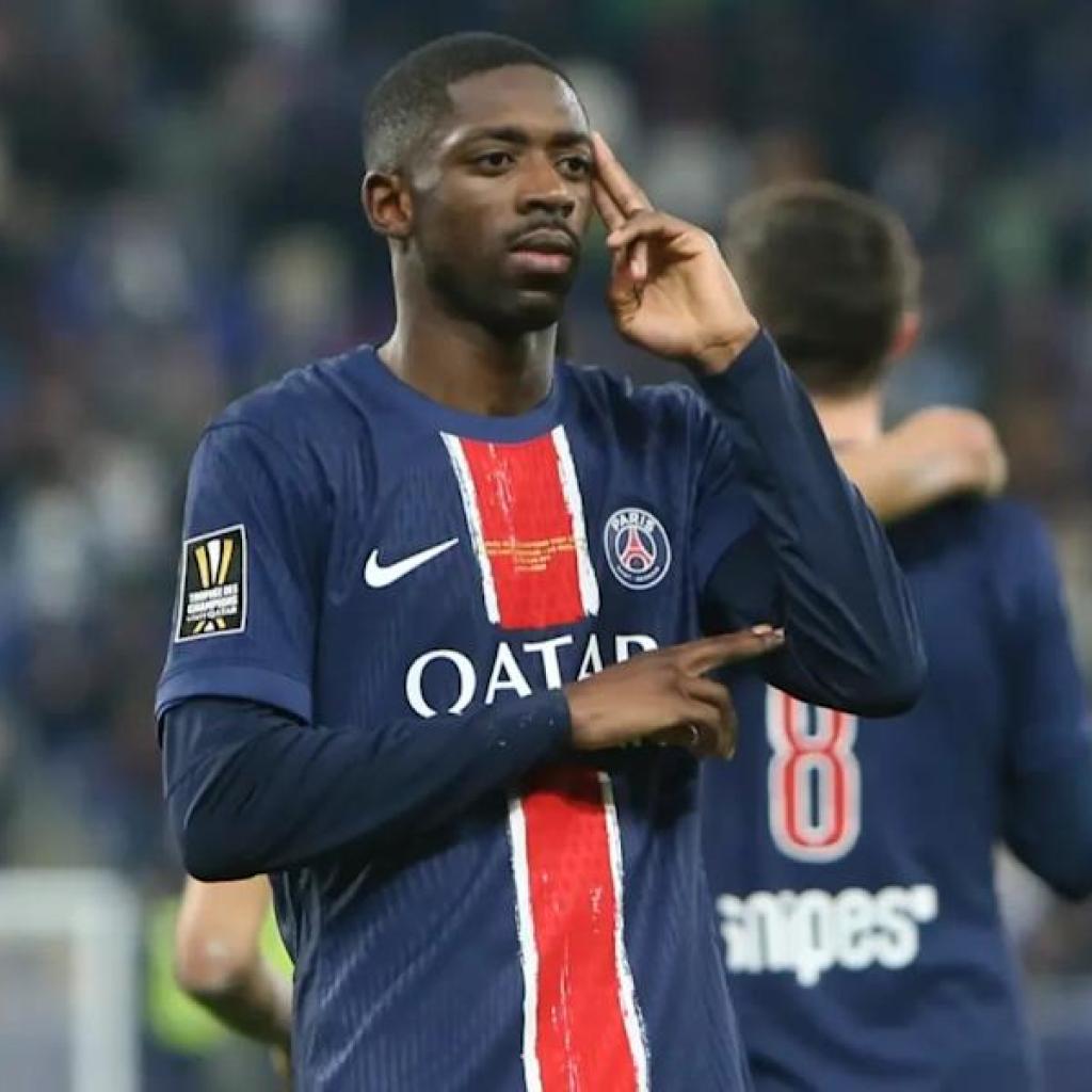 Ousmane Dembélé named Ligue 1 Participant of the Month Ousmane Dembélé named Ligue 1 Participant of the Month
