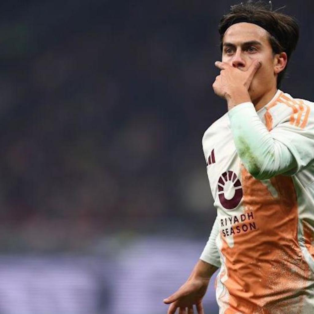 Dybala scores as Roma draw with AC Milan Dybala scores as Roma draw with AC Milan