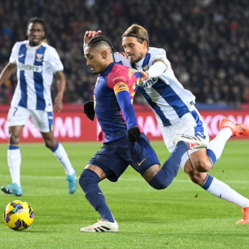 Leganes stun faltering La Liga leaders Barcelona Leganes stun faltering La Liga leaders Barcelona