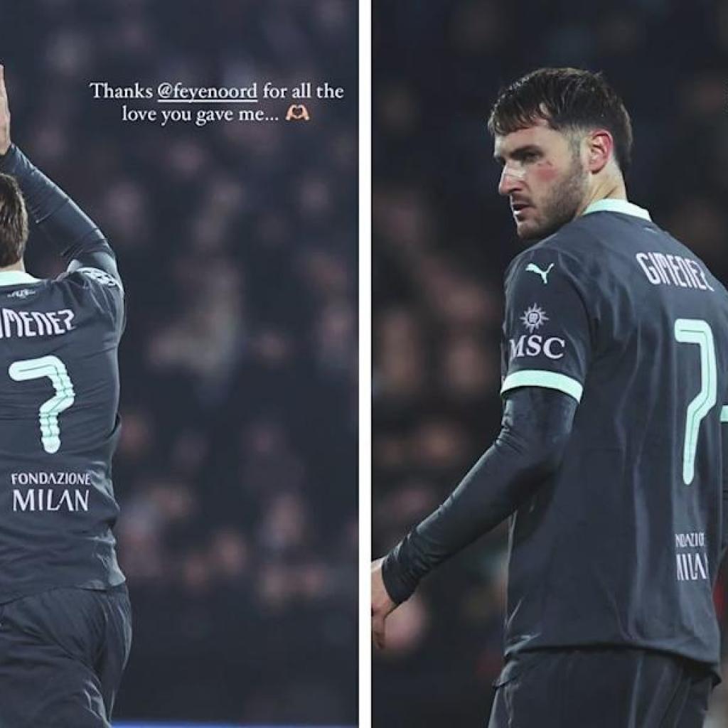 Gimenez sends message to Feyenoord after disappointing return – pictures Gimenez sends message to Feyenoord after disappointing return – pictures
