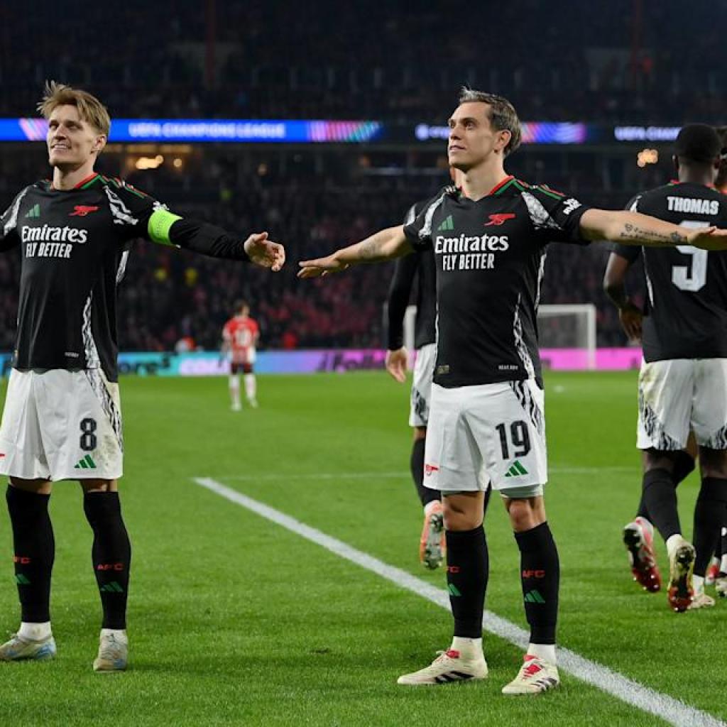 Seventh heaven for Arsenal as Arteta’s males quieten carnival ambiance in Eindhoven by thrashing PSV Seventh heaven for Arsenal as Arteta’s males quieten carnival ambiance in Eindhoven by thrashing PSV
