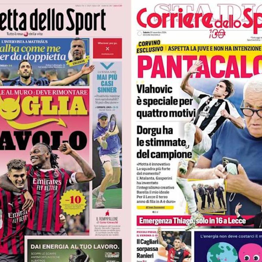 Gallery: ‘Satan’s want’, ‘Fonseca on the defensive’ – At the moment’s entrance pages in Italy Gallery: ‘Satan’s want’, ‘Fonseca on the defensive’ – At the moment’s entrance pages in Italy