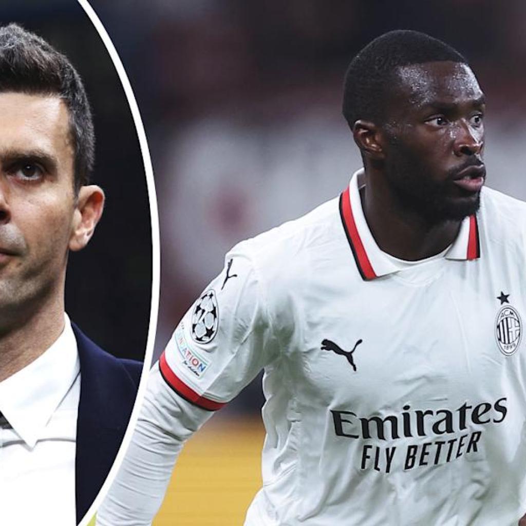 GdS: Motta indicators off as Juventus prepared €25m supply for Milan defender Tomori GdS: Motta indicators off as Juventus prepared €25m supply for Milan defender Tomori