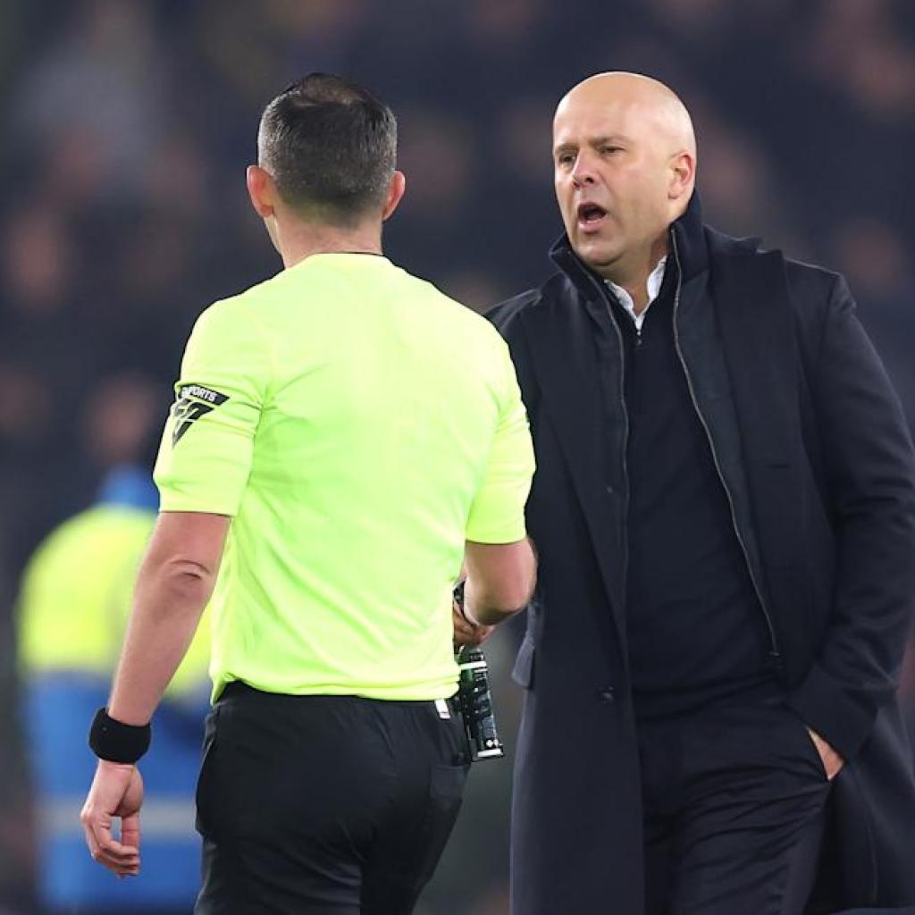 Arne Slot responds after FA report says Liverpool boss informed referee Michael Oliver he would ‘f****** blame him’ if Reds don’t win Premier League Arne Slot responds after FA report says Liverpool boss informed referee Michael Oliver he would ‘f****** blame him’ if Reds don’t win Premier League