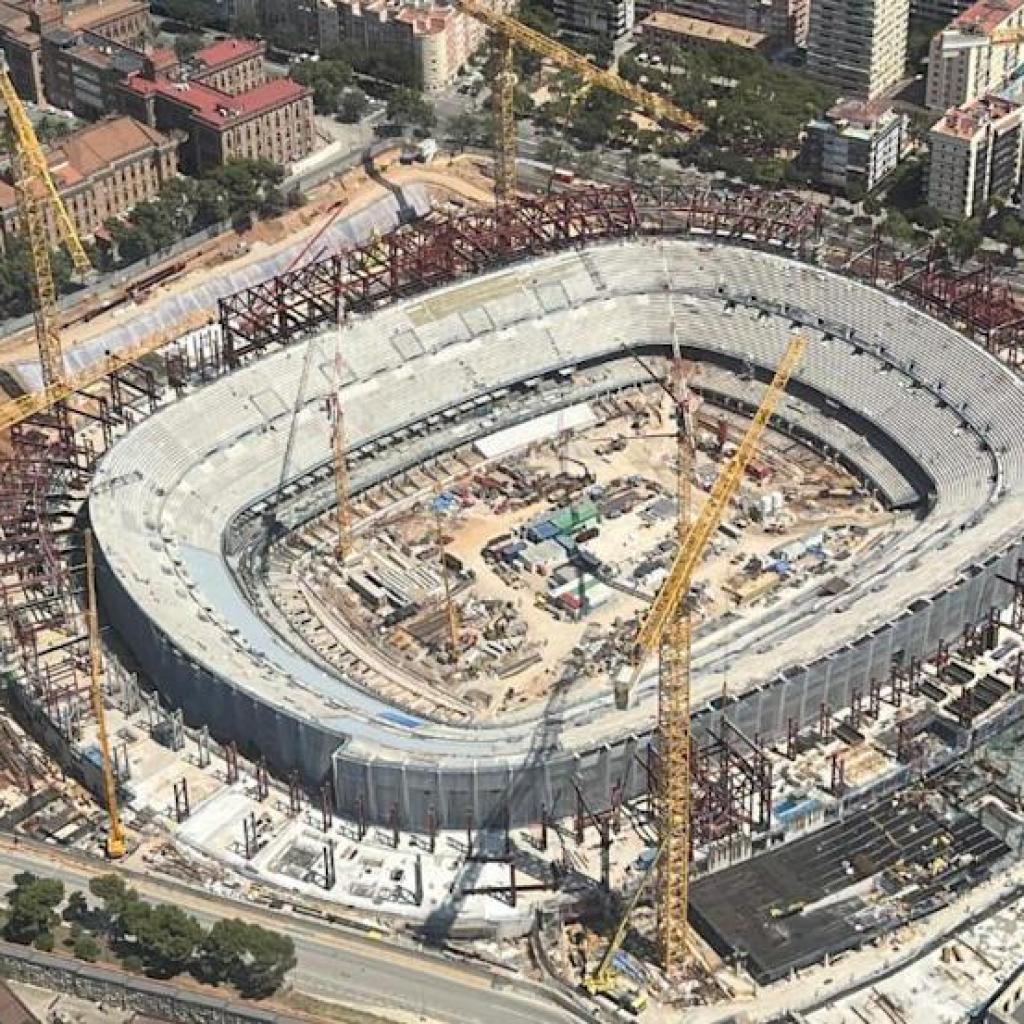 Spotify Camp Nou building firm eyeing up additional La Liga initiatives Spotify Camp Nou building firm eyeing up additional La Liga initiatives