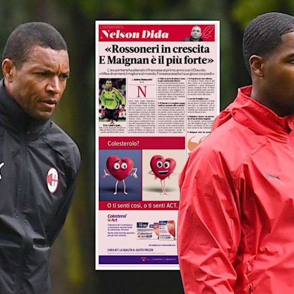 Dida discusses Fonseca, Leao, Reijnders and why Maignan will ‘change into the most effective’ Dida discusses Fonseca, Leao, Reijnders and why Maignan will ‘change into the most effective’