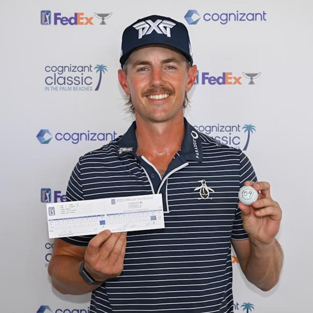 Yahoo Sports activities AM: Jake Knapp shoots the fifteenth sub-60 spherical in PGA Tour historical past Yahoo Sports activities AM: Jake Knapp shoots the fifteenth sub-60 spherical in PGA Tour historical past