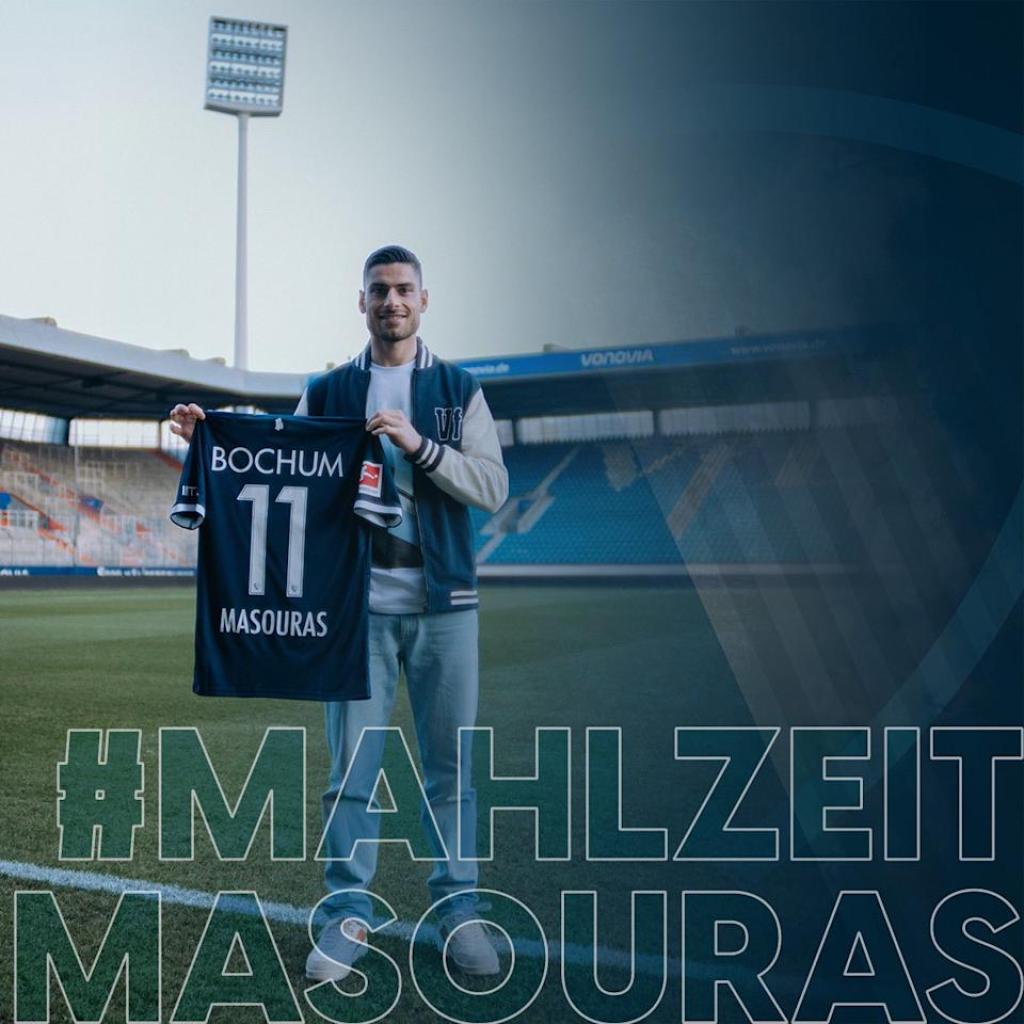 Official | Bochum introduce Georgios Masouras: “All the time a aim to play within the Bundesliga.” Official | Bochum introduce Georgios Masouras: “All the time a aim to play within the Bundesliga.”