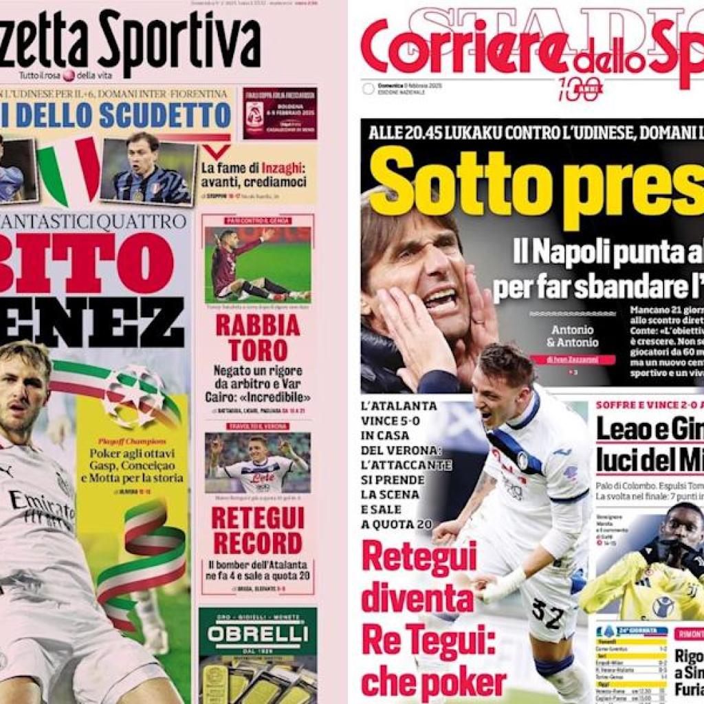 Gallery: ‘Braveness and expertise: new Milan’, ‘The incredible 4’ – Right this moment’s entrance pages in Italy Gallery: ‘Braveness and expertise: new Milan’, ‘The incredible 4’ – Right this moment’s entrance pages in Italy