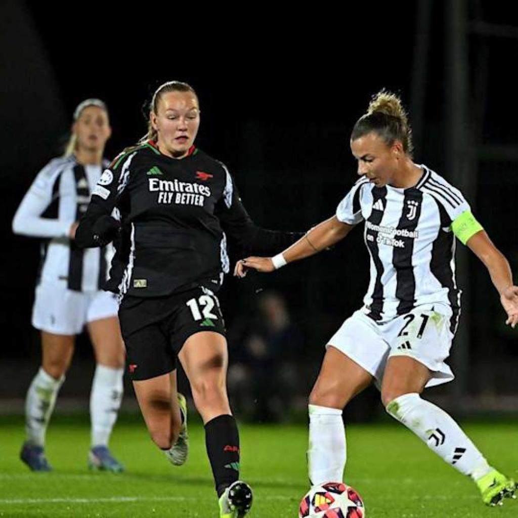 Bianconere endure defeat to Arsenal Bianconere endure defeat to Arsenal