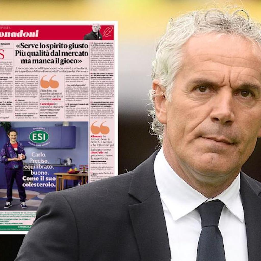 Donadoni assured Milan beat Feyenoord however anxious about lack of ‘clear model’ beneath Conceicao Donadoni assured Milan beat Feyenoord however anxious about lack of ‘clear model’ beneath Conceicao