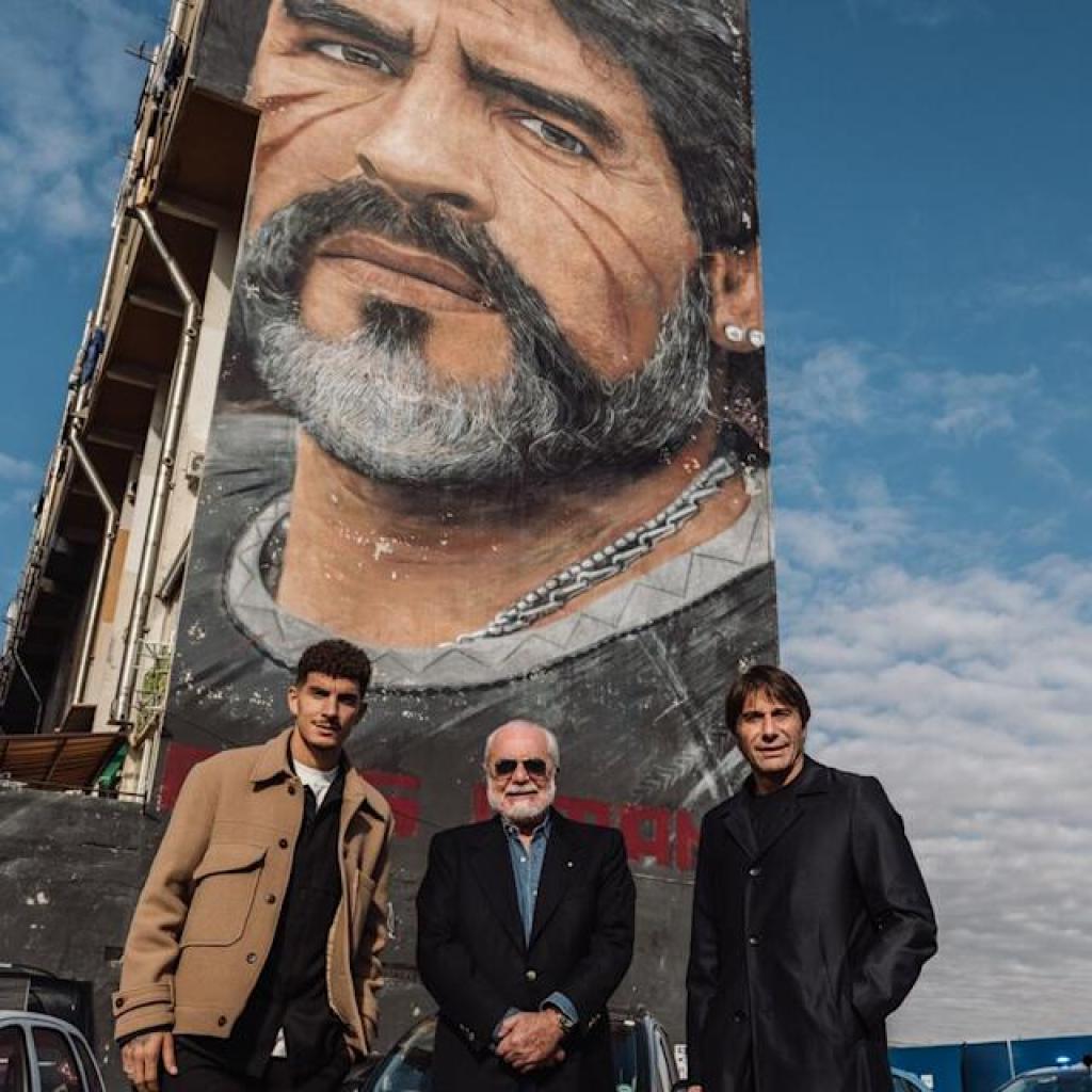 Conte, Di Lorenzo and De Laurentiis pay tribute on Maradona anniversary Conte, Di Lorenzo and De Laurentiis pay tribute on Maradona anniversary