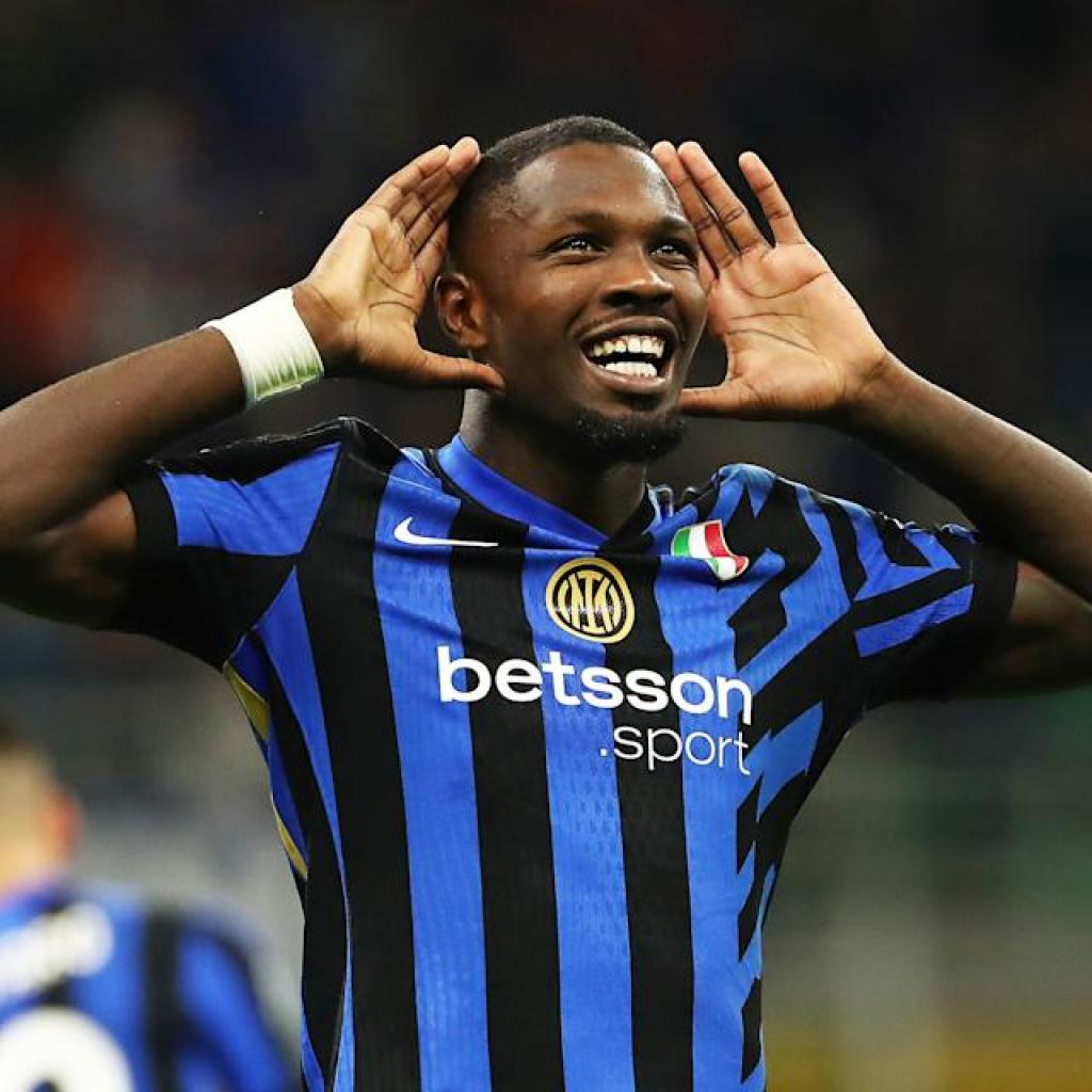 Picture – France FIFA World Cup Star Celebrates Inter Milan 3-0 Monaco Champions League Win Picture – France FIFA World Cup Star Celebrates Inter Milan 3-0 Monaco Champions League Win