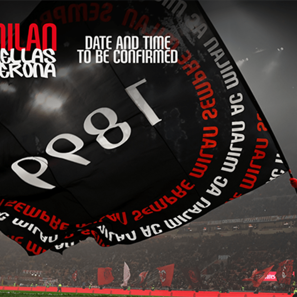 AC MILAN V HELLAS VERONA: TOGETHER AT SAN SIRO AC MILAN V HELLAS VERONA: TOGETHER AT SAN SIRO