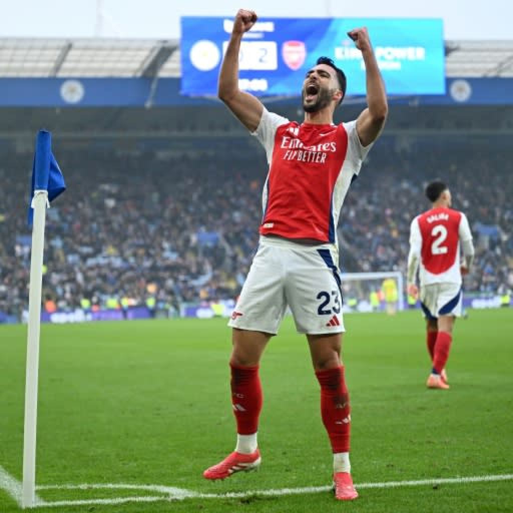 Arsenal shut hole on leaders Liverpool, Marmoush treble lifts Man Metropolis Arsenal shut hole on leaders Liverpool, Marmoush treble lifts Man Metropolis