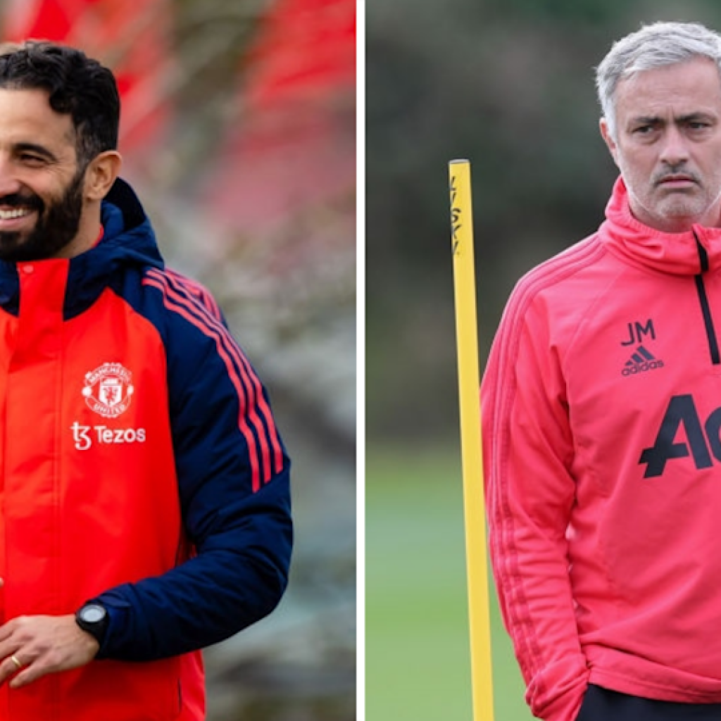 Amorim performs down Mourinho comparisons Amorim performs down Mourinho comparisons