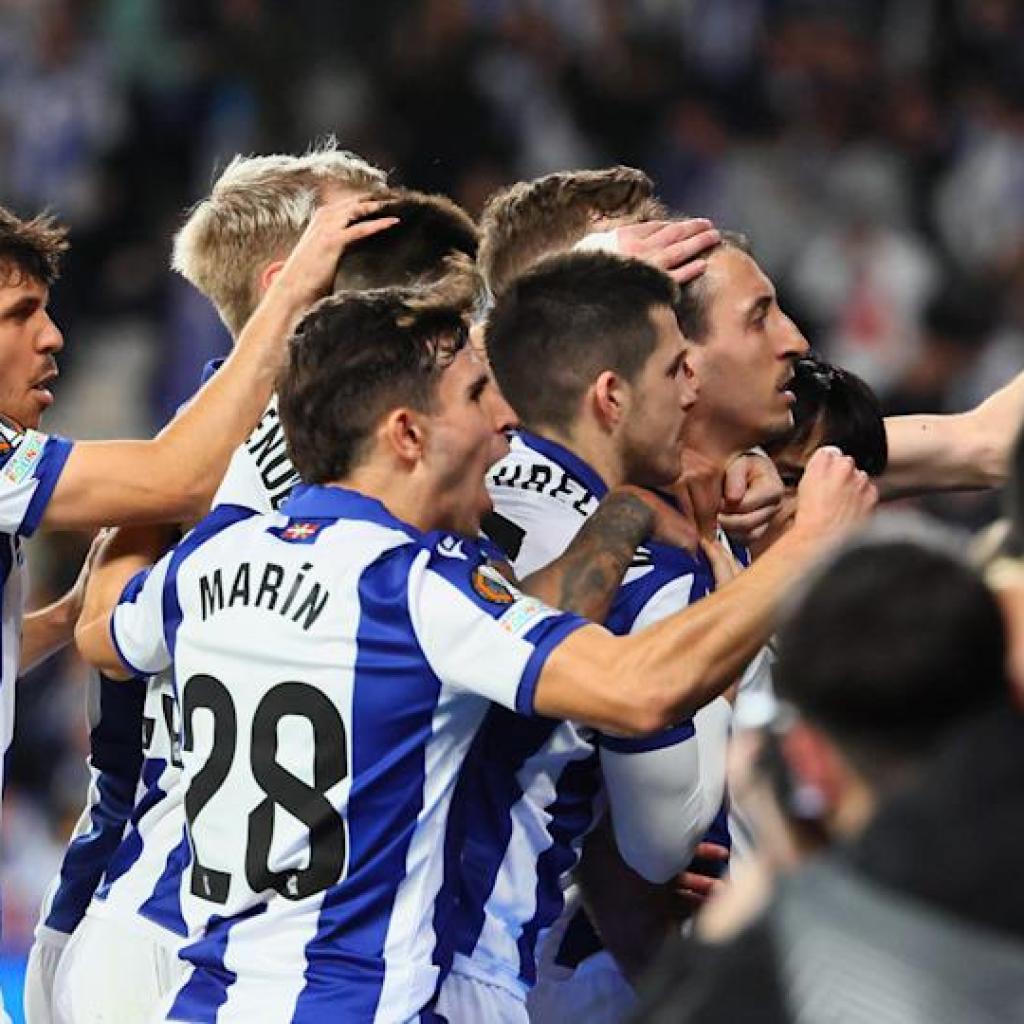 European round-up: Actual Sociedad save draw towards Manchester United, Actual Betis held and Athletic Membership lose European round-up: Actual Sociedad save draw towards Manchester United, Actual Betis held and Athletic Membership lose