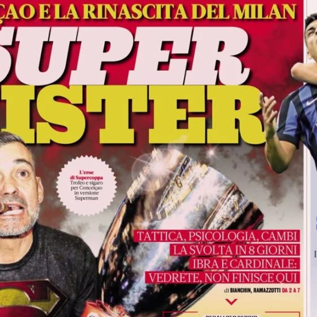 At the moment’s Papers – Conceiçao conquers Milan, Vlahovic points for Juventus At the moment’s Papers – Conceiçao conquers Milan, Vlahovic points for Juventus