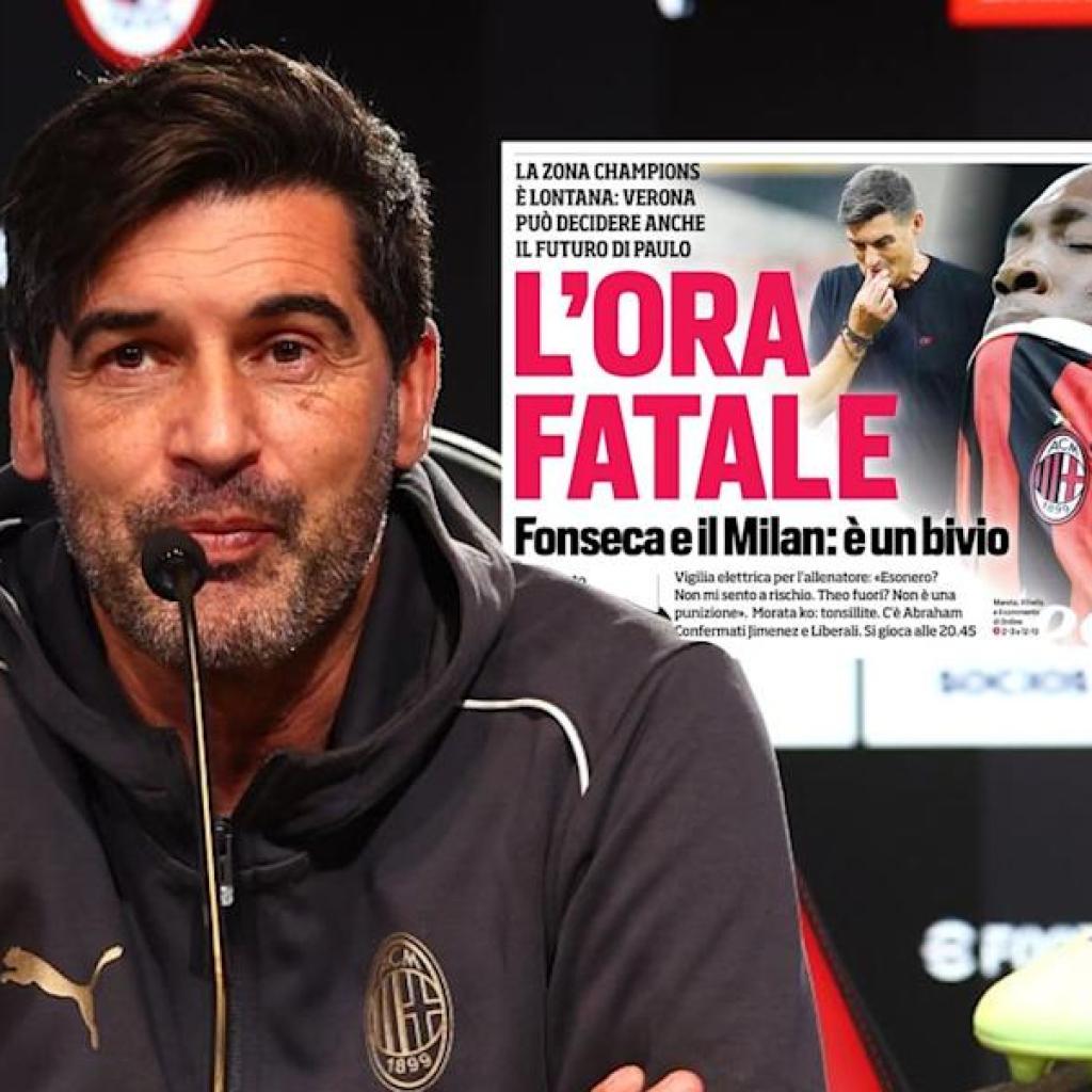 CorSport: ‘The deadly hour’ – Fonseca’s job ‘within the stability’ with win wanted in Verona CorSport: ‘The deadly hour’ – Fonseca’s job ‘within the stability’ with win wanted in Verona
