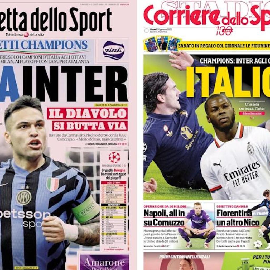 Gallery: ‘The Diavolo throw it away’, ‘Milan darkness, derby danger’ – At present’s entrance pages in Italy Gallery: ‘The Diavolo throw it away’, ‘Milan darkness, derby danger’ – At present’s entrance pages in Italy