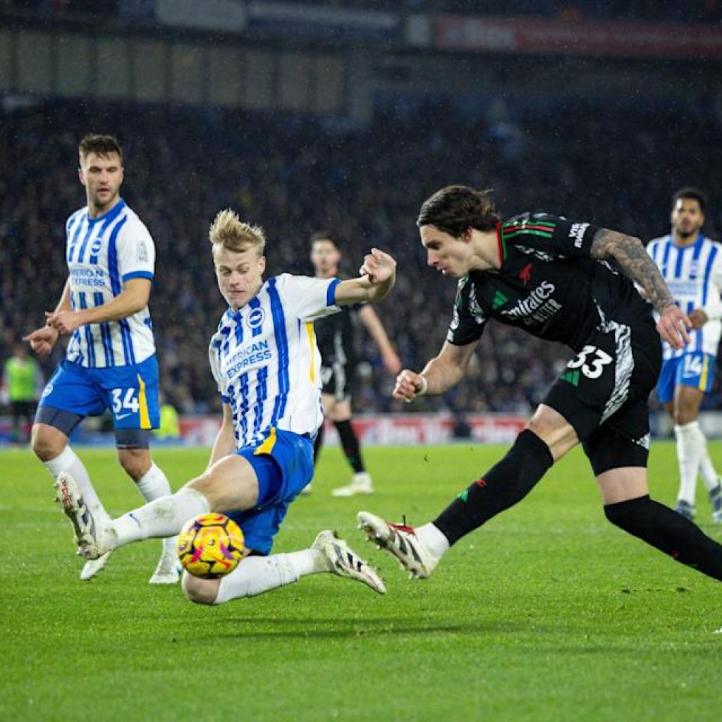 Participant Scores: Arsenal Held By Brighton in Thrilling Premier League Duel Participant Scores: Arsenal Held By Brighton in Thrilling Premier League Duel