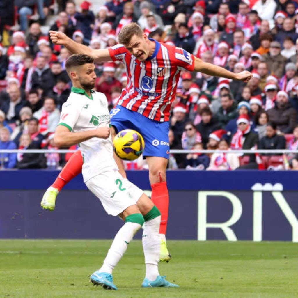 Atletico Madrid beat Getafe to go stage with Barcelona on the high of La Liga Atletico Madrid beat Getafe to go stage with Barcelona on the high of La Liga