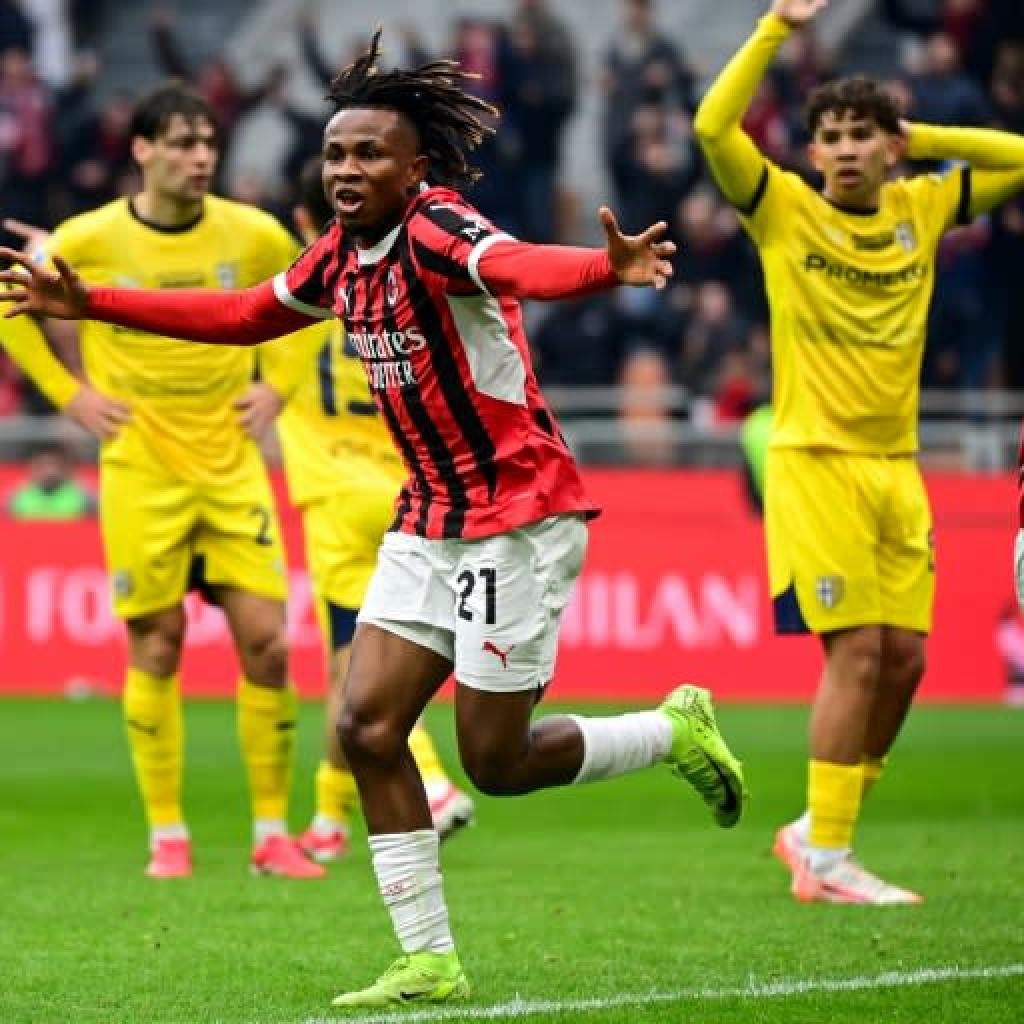 Final-gasp objectives give AC Milan beautiful win over Parma Final-gasp objectives give AC Milan beautiful win over Parma