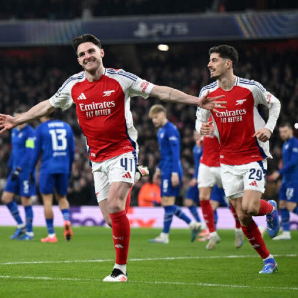 Arsenal one step away from Champions League knockouts after Zagreb win Arsenal one step away from Champions League knockouts after Zagreb win