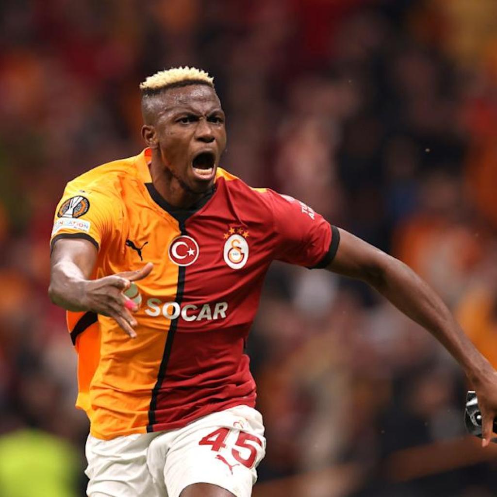 Video: Napoli-owned Osimhen raises profile in Galatasaray-Tottenham Video: Napoli-owned Osimhen raises profile in Galatasaray-Tottenham