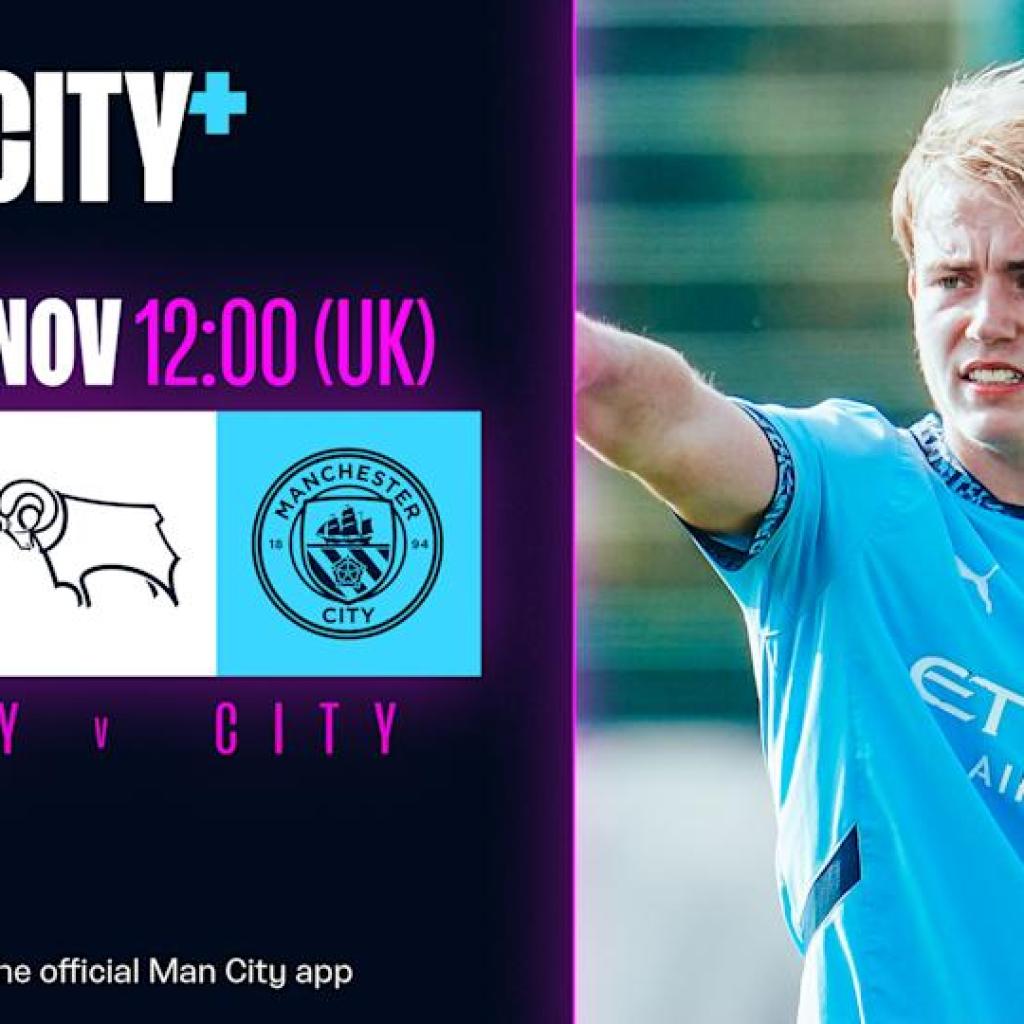 Watch Metropolis’s Underneath-18 Premier League Cup journey to Derby on CITY+ Watch Metropolis’s Underneath-18 Premier League Cup journey to Derby on CITY+
