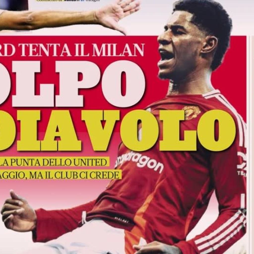 In the present day’s Papers – Rashford tempts Milan, Napoli need Frattesi In the present day’s Papers – Rashford tempts Milan, Napoli need Frattesi