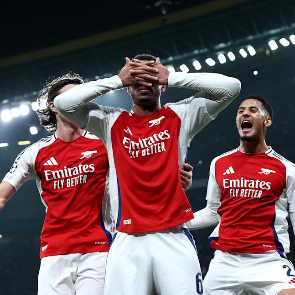 Gabriel mocks Viktor Gyokeres celebration as Arsenal beat Sporting Gabriel mocks Viktor Gyokeres celebration as Arsenal beat Sporting