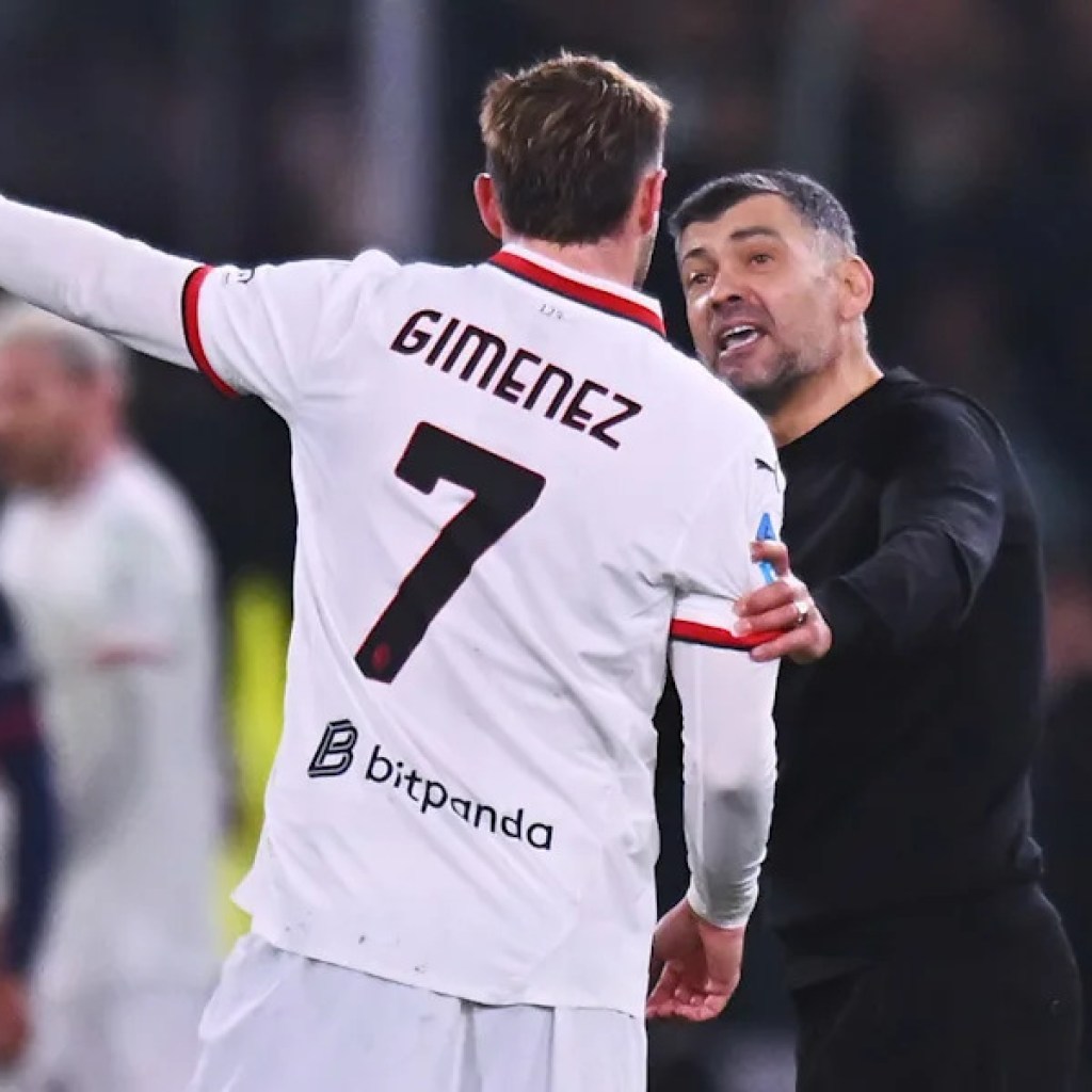 Conceicao discusses Gimenez’s up-and-down type: “It’s completely regular” Conceicao discusses Gimenez’s up-and-down type: “It’s completely regular”