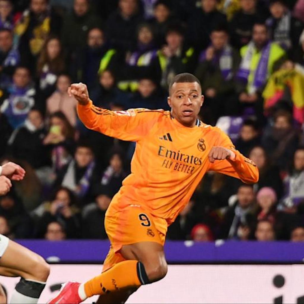 Kylian Mbappe extends Actual Madrid’s La Liga title cost at Valladolid Kylian Mbappe extends Actual Madrid’s La Liga title cost at Valladolid