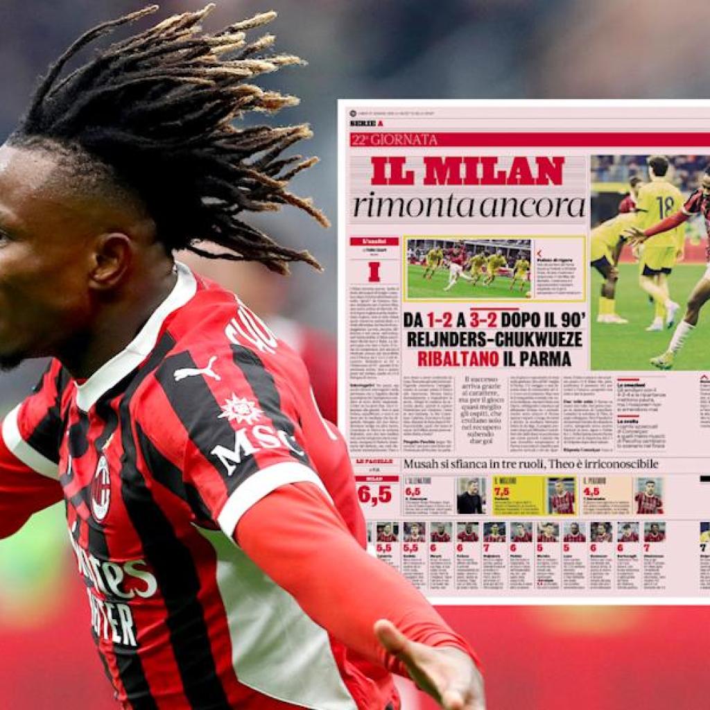 GdS: ‘Milan come again once more’ – how Conceicao’s ‘redesign’ sparked late drama GdS: ‘Milan come again once more’ – how Conceicao’s ‘redesign’ sparked late drama