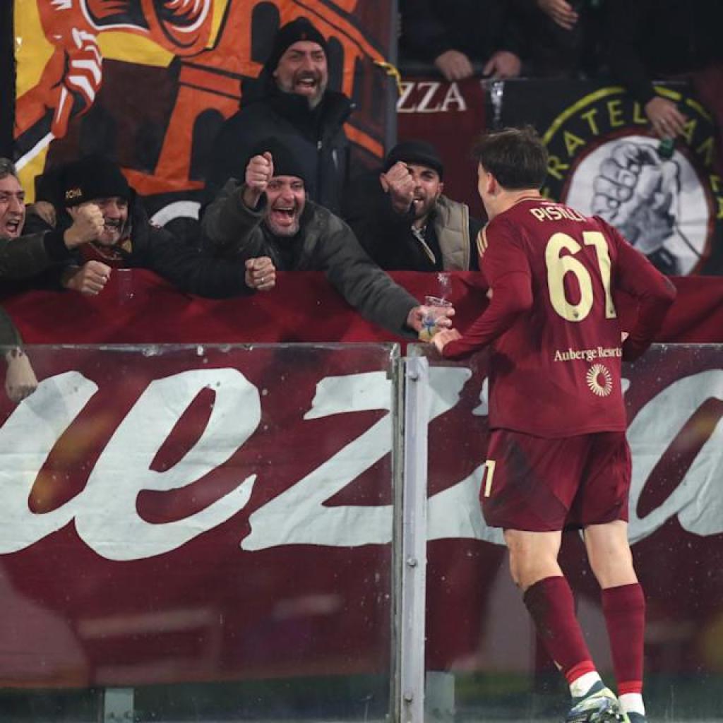 Pisilli ‘had been dreaming’ of Roma purpose and performs with a smile Pisilli ‘had been dreaming’ of Roma purpose and performs with a smile