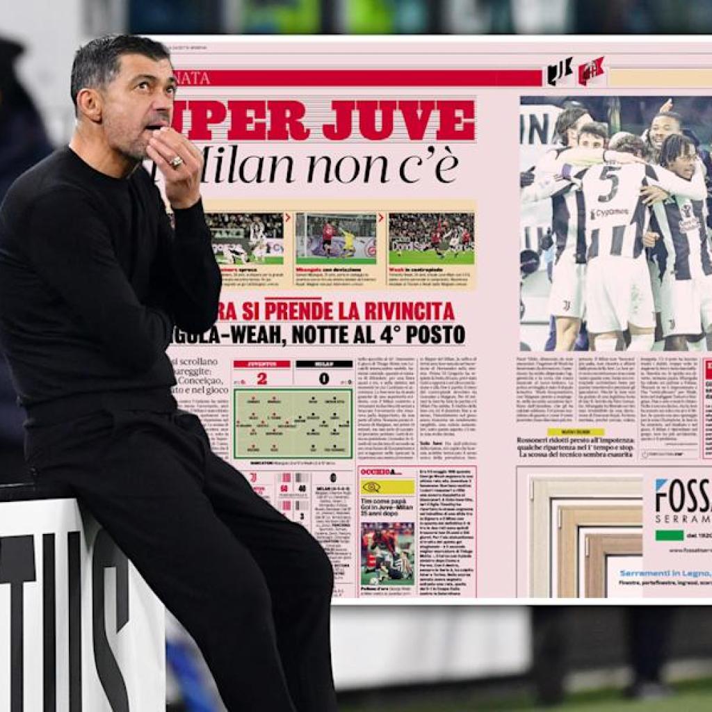 GdS: From recklessness to pragmatism – Milan’s lack of id evident in opposition to Juve GdS: From recklessness to pragmatism – Milan’s lack of id evident in opposition to Juve