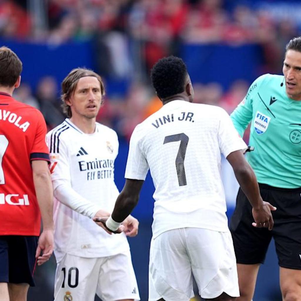 Actual Madrid locker room pissed off and discontent with refereeing in La Liga Actual Madrid locker room pissed off and discontent with refereeing in La Liga
