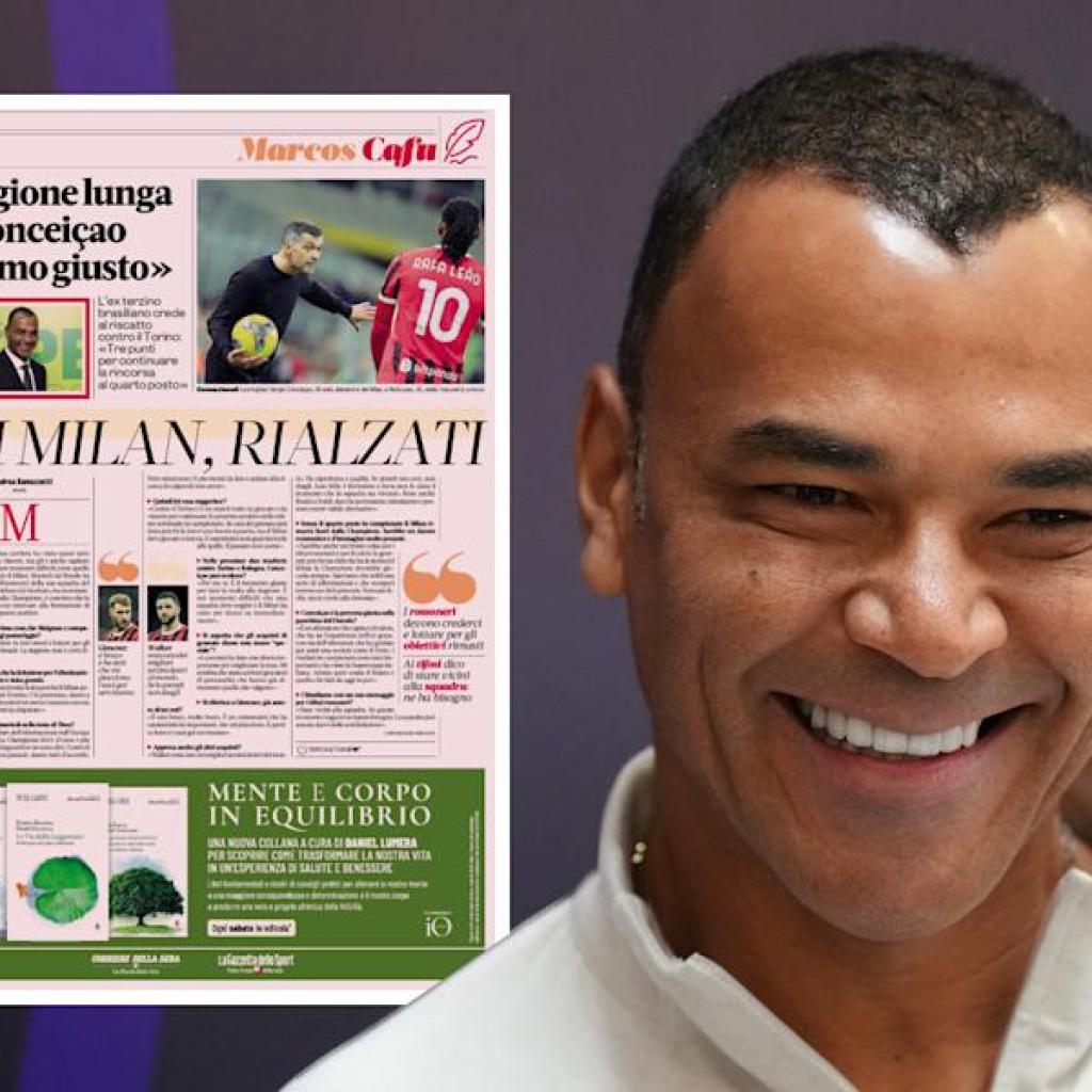 Cafu backs Conceicao and Milan to ship below stress and praises winter signings Cafu backs Conceicao and Milan to ship below stress and praises winter signings