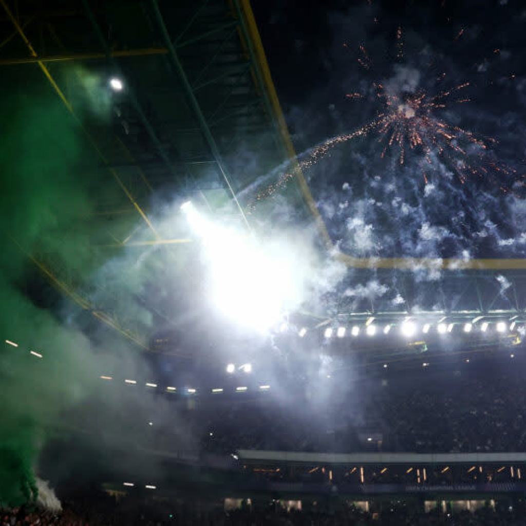 UEFA could implement suspended stadium ban on Sporting after Arsenal conflict UEFA could implement suspended stadium ban on Sporting after Arsenal conflict