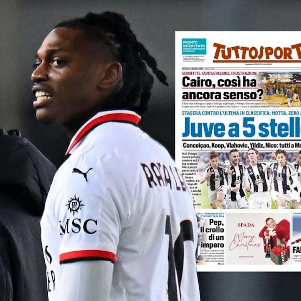Tuttosport: Leao to overlook Roma sport – the sport focused for his return Tuttosport: Leao to overlook Roma sport – the sport focused for his return