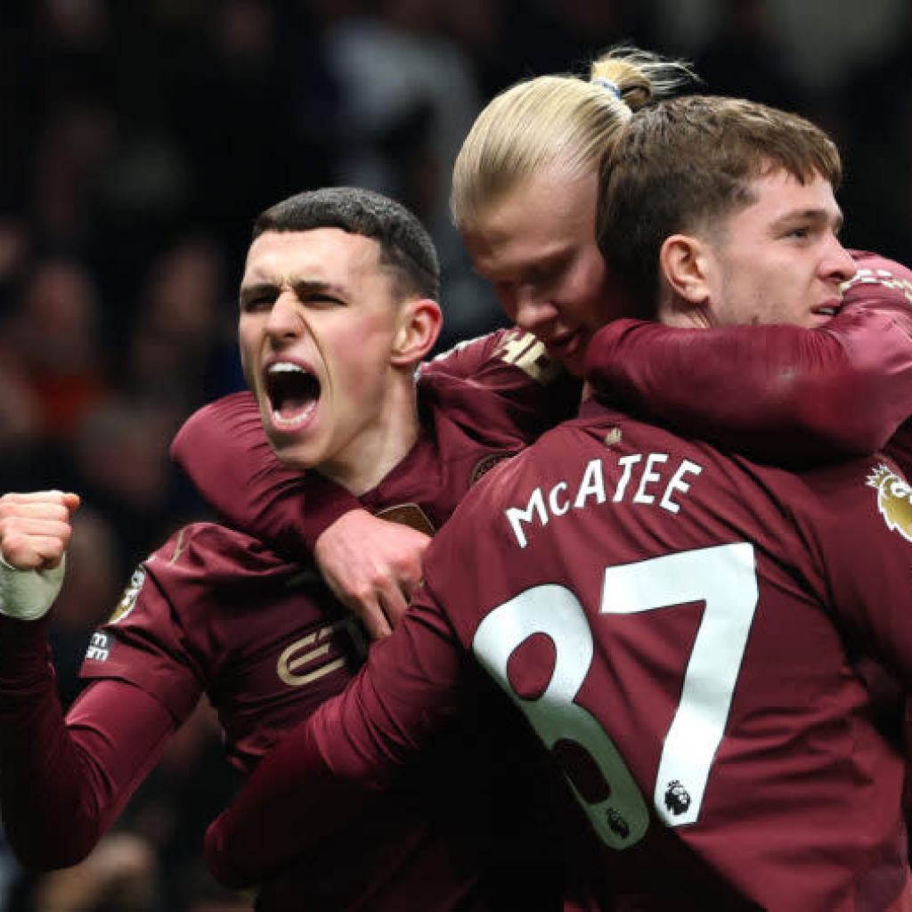 Man Metropolis safe essential win at Tottenham in Champions League push Man Metropolis safe essential win at Tottenham in Champions League push