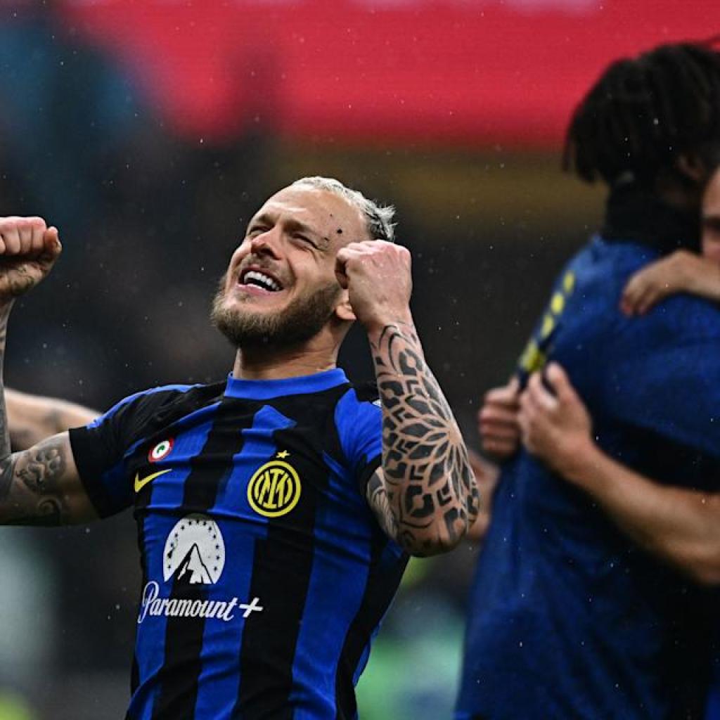 Photograph – Inter Milan & Italy Star Equals AC Milan Defender With Artistic Stat In Serie A Photograph – Inter Milan & Italy Star Equals AC Milan Defender With Artistic Stat In Serie A