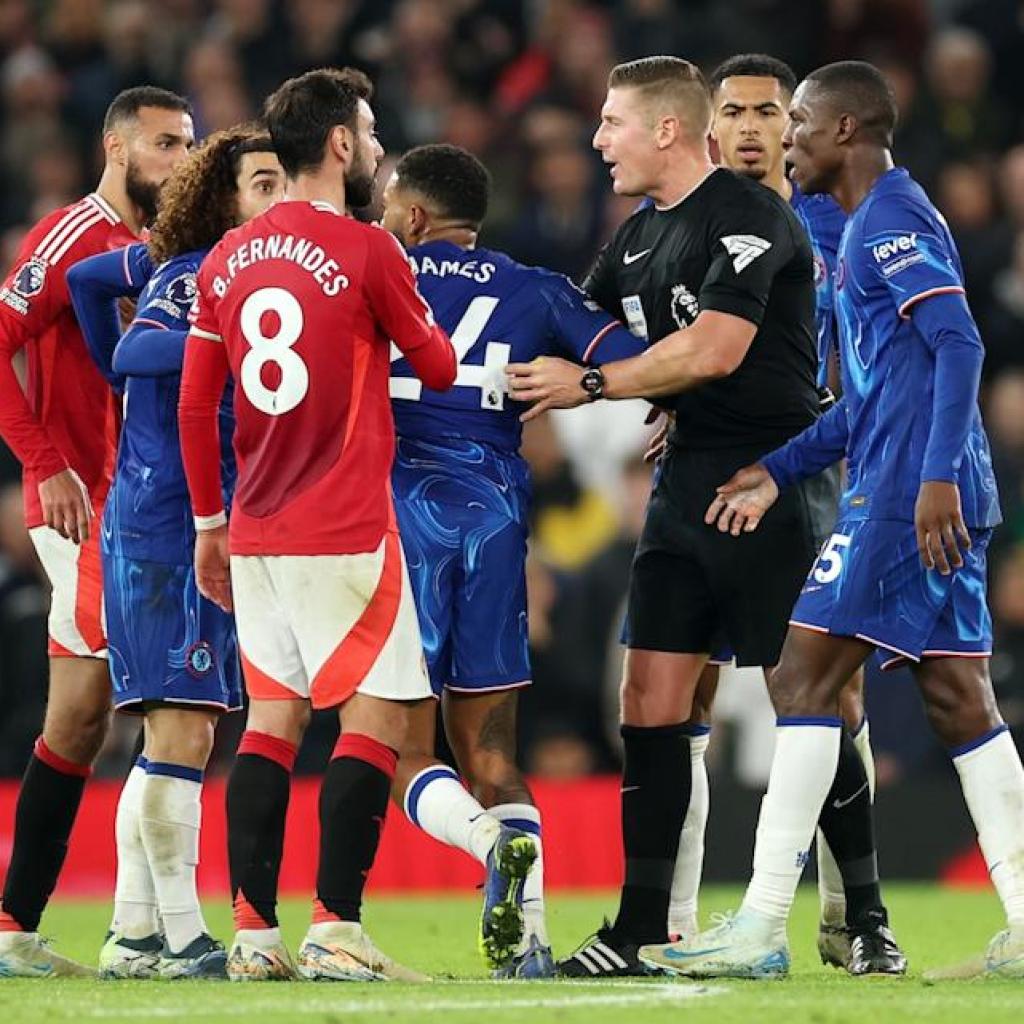 Manchester United dealt £50k fantastic after tensions rise in feisty Premier League conflict Manchester United dealt £50k fantastic after tensions rise in feisty Premier League conflict