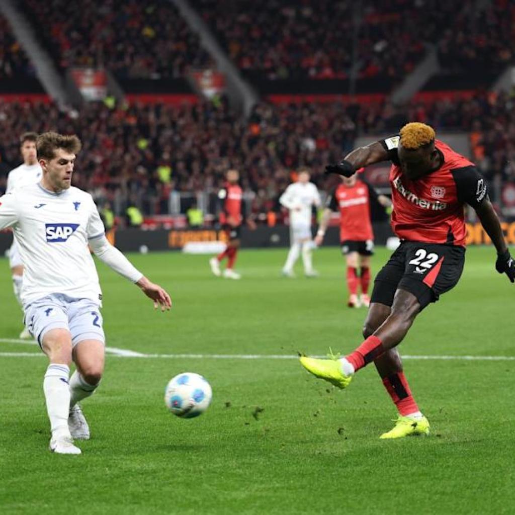 Boniface returns with a aim in Leverkusen win over Hoffenheim Boniface returns with a aim in Leverkusen win over Hoffenheim