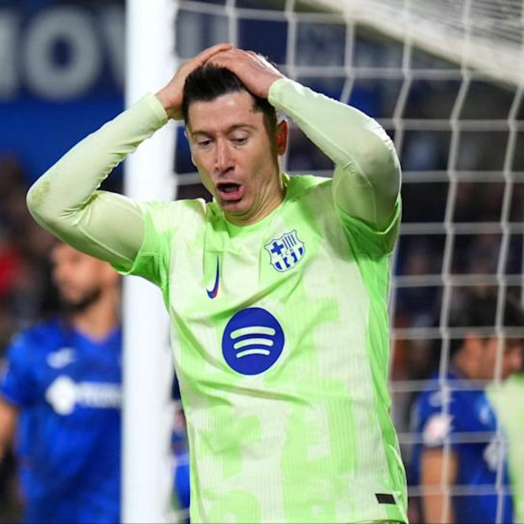 Barcelona endure acquainted Getafe destiny in La Liga title blow Barcelona endure acquainted Getafe destiny in La Liga title blow