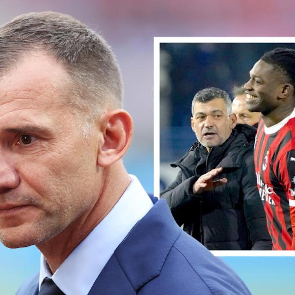 Shevchenko asks for ‘way more’ from Leao and insists ‘issues’ stays below Conceicao Shevchenko asks for ‘way more’ from Leao and insists ‘issues’ stays below Conceicao